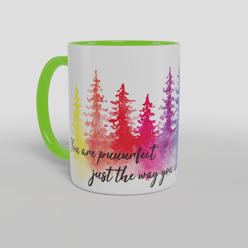 Mug Oditz Rainbow Forest