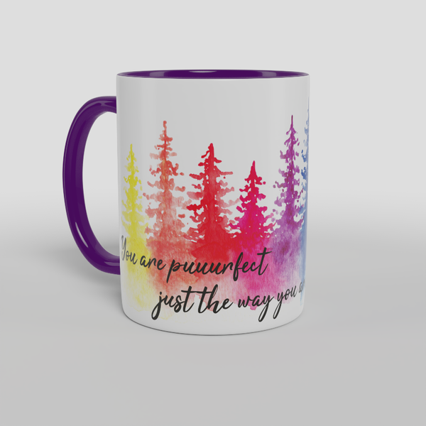 Mug Oditz Rainbow Forest