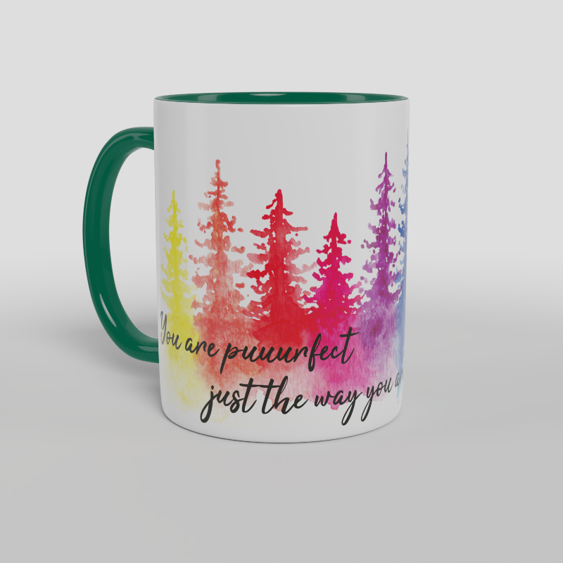 Mug Oditz Rainbow Forest