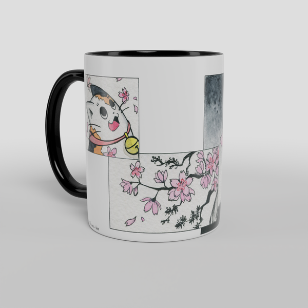 Mug Maneki Neko Sakura