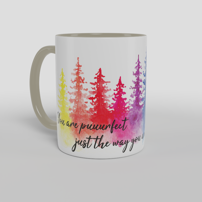 Mug Oditz Rainbow Forest