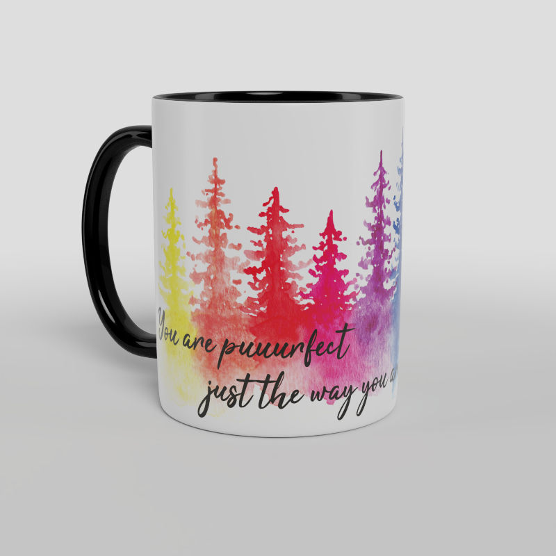 Mug Oditz Rainbow Forest
