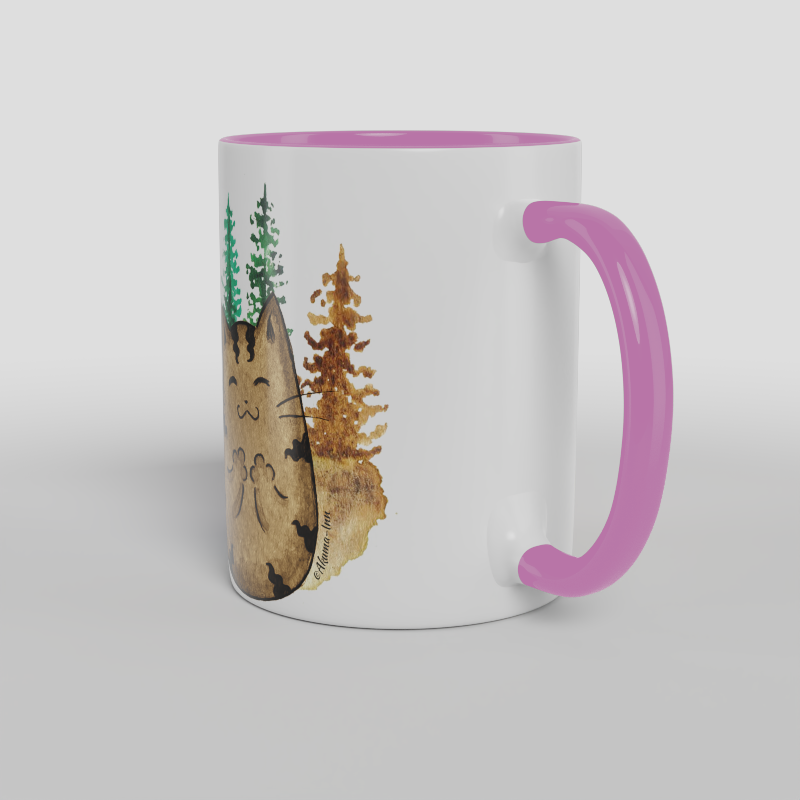 Mug Oditz Rainbow Forest