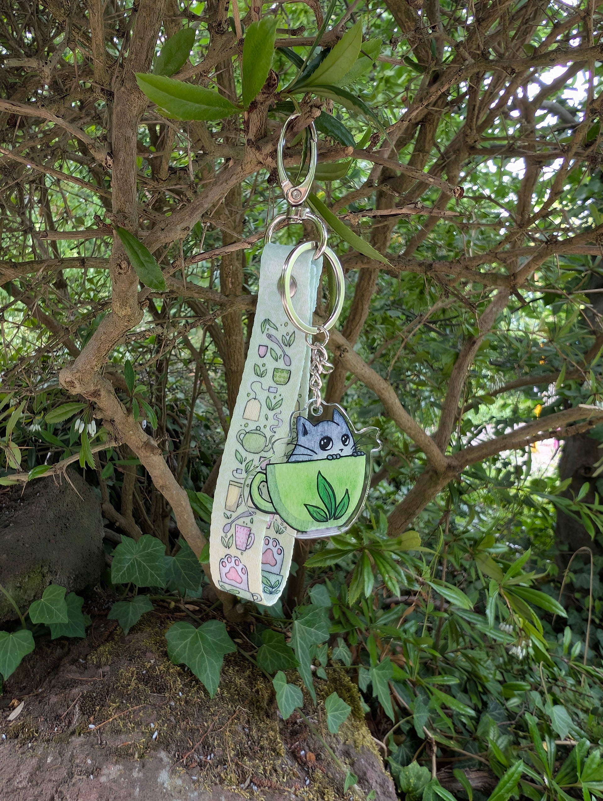 Smyczka z brelokiem - Tea