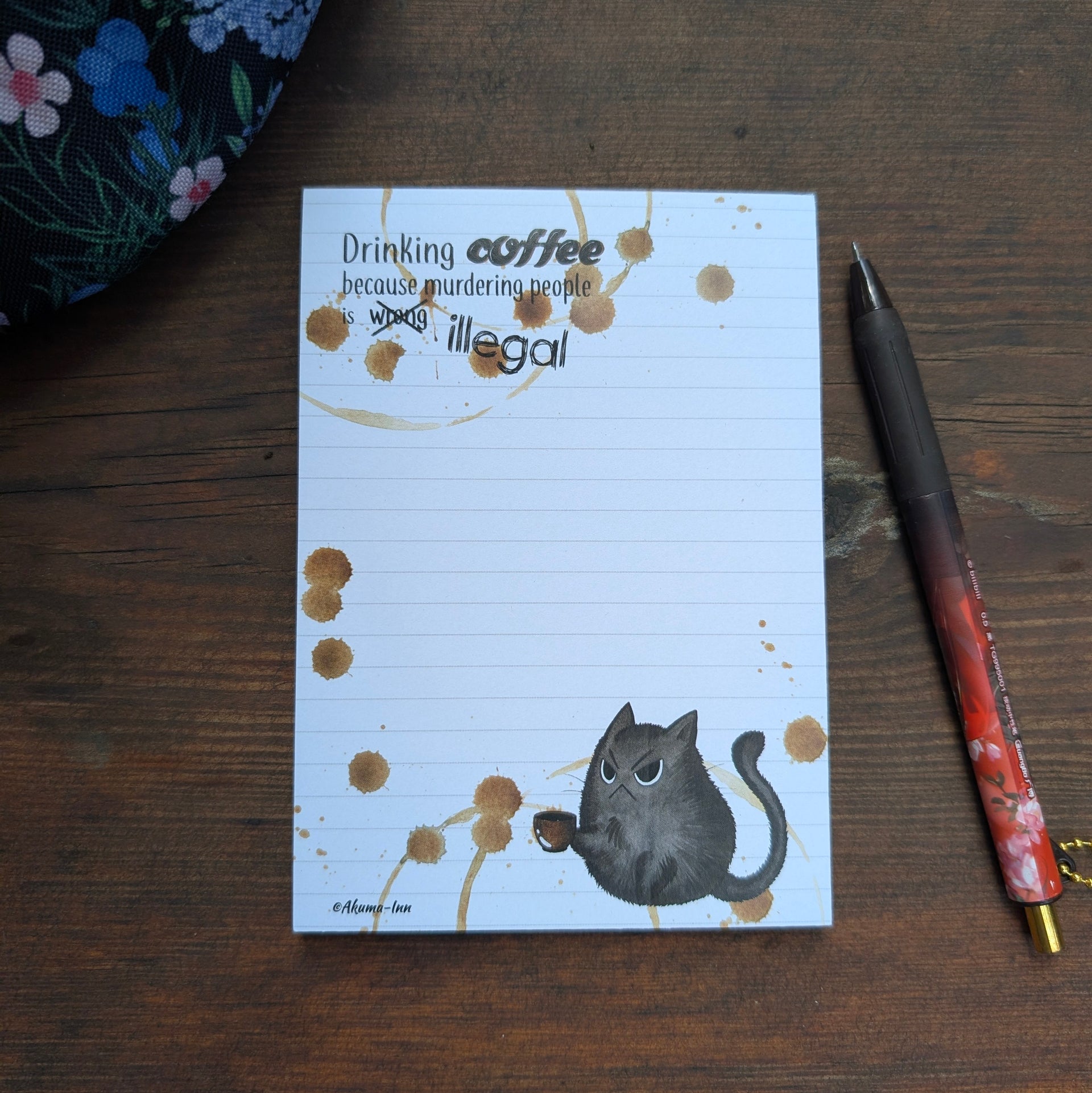 Notepad - Espresso 