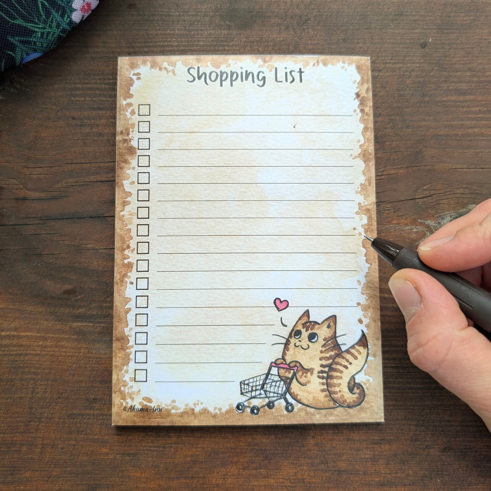 Notes - Shopping List