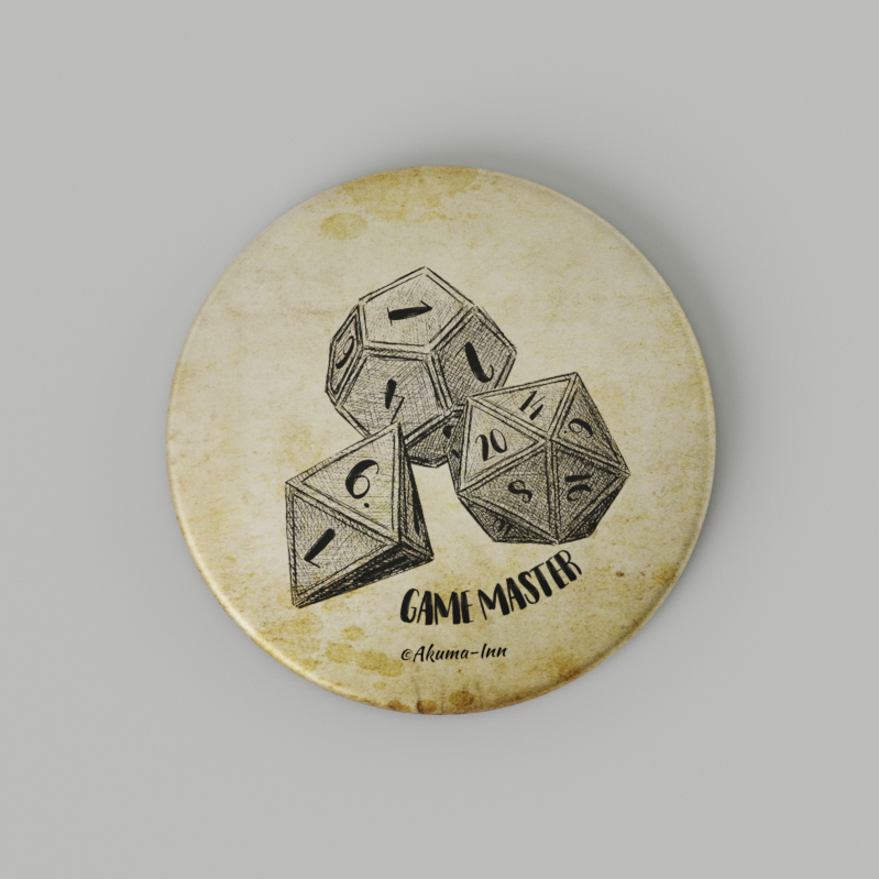 Przypinka RPG Game Master