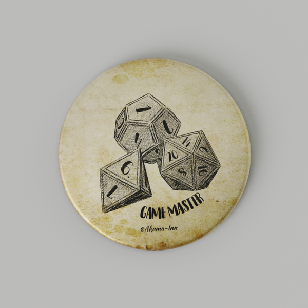 Przypinka RPG Game Master