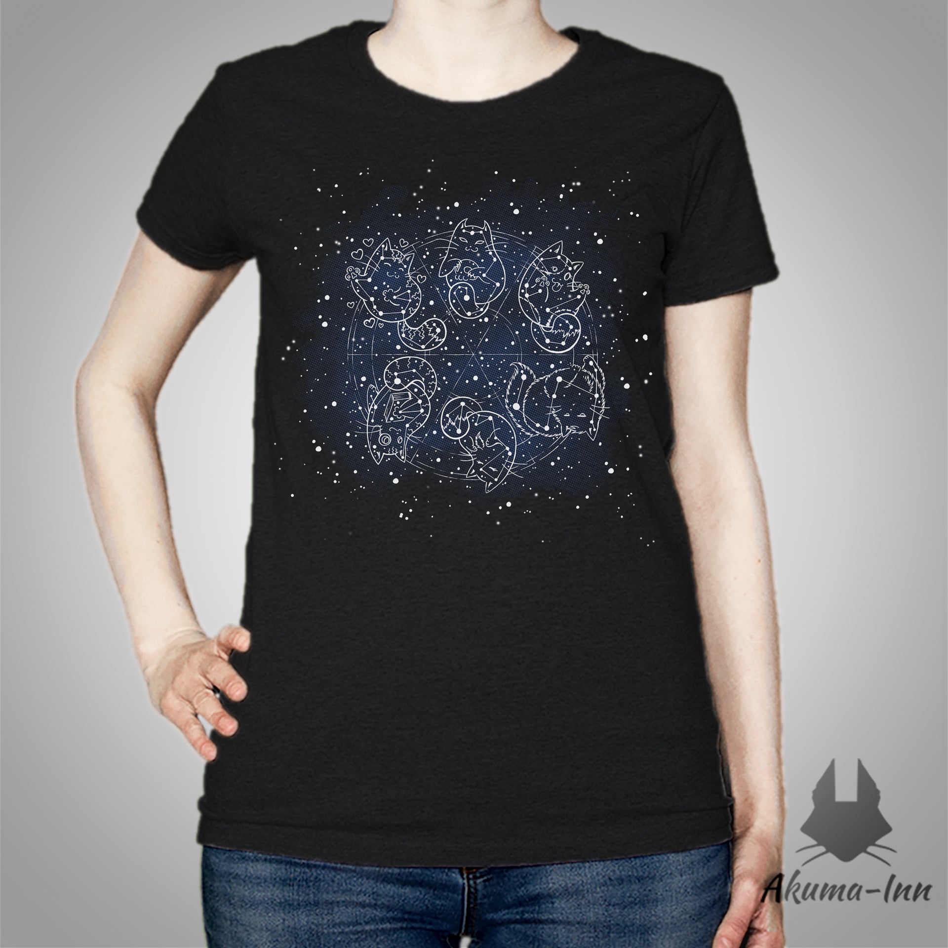 T-shirt Starry Cats