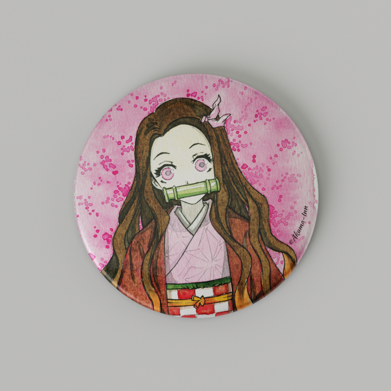Przypinka Demon Slayer Nezuko