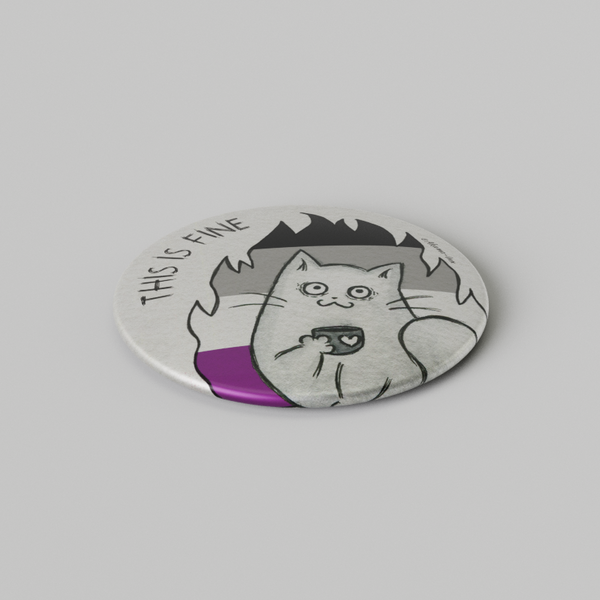 Przypinka LGBTQ+ Asexual