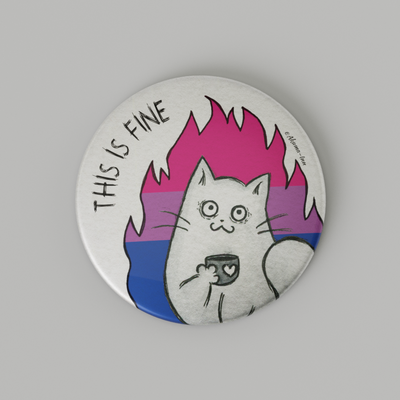 Przypinka LGBTQ+ Bisexual