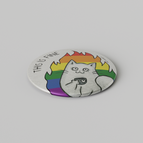 Przypinka LGBTQ+ Rainbow
