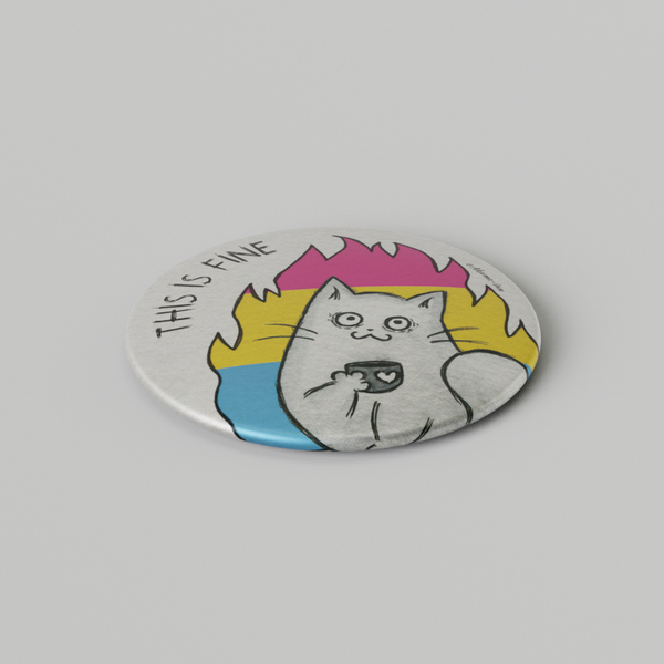 Przypinka LGBTQ+ Pansexual