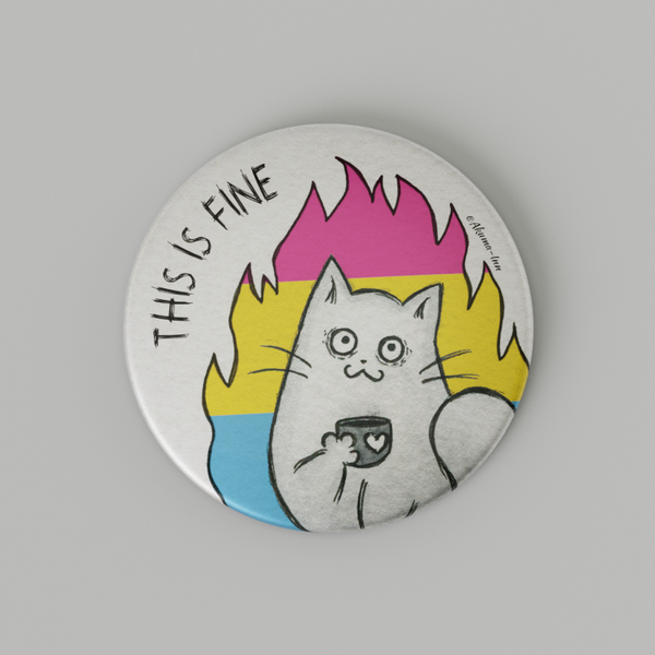 Przypinka LGBTQ+ Pansexual