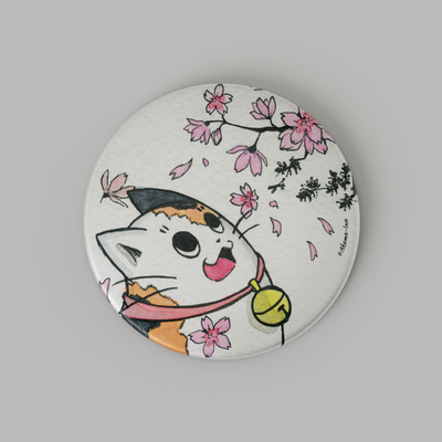 Przypinka Maneki Neko