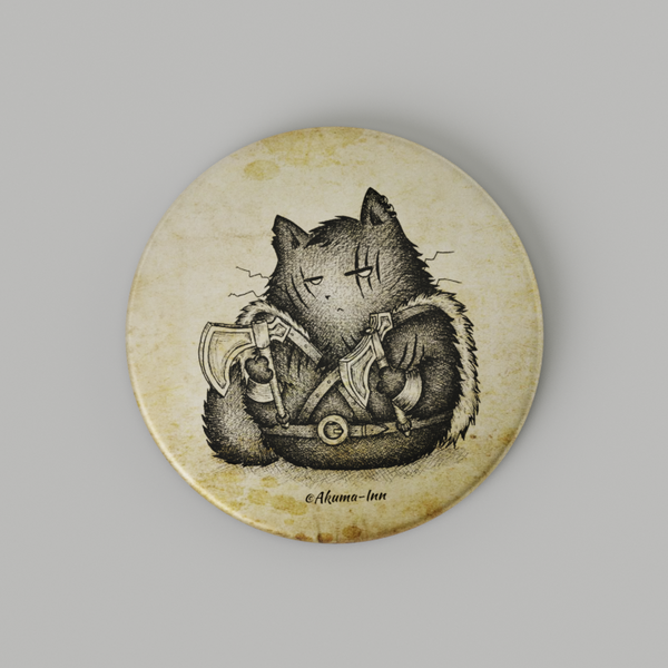 Przypinka RPG Barbarian