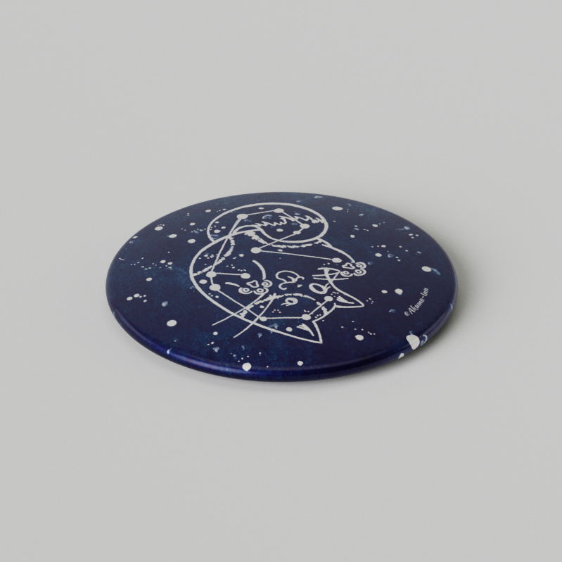 Zula Star Cats Pin