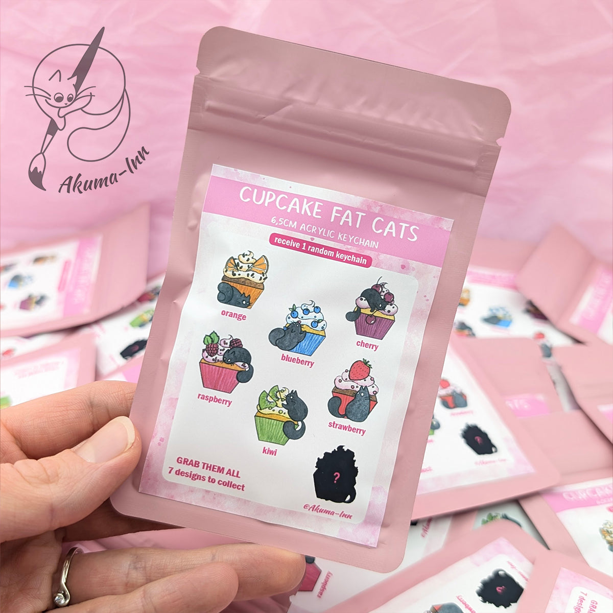 Mystery Keychain - Cupcake