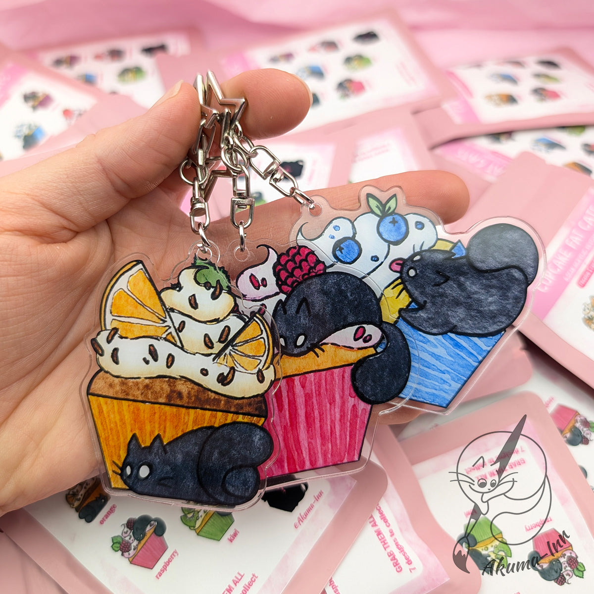 Mystery Keychain - Cupcake