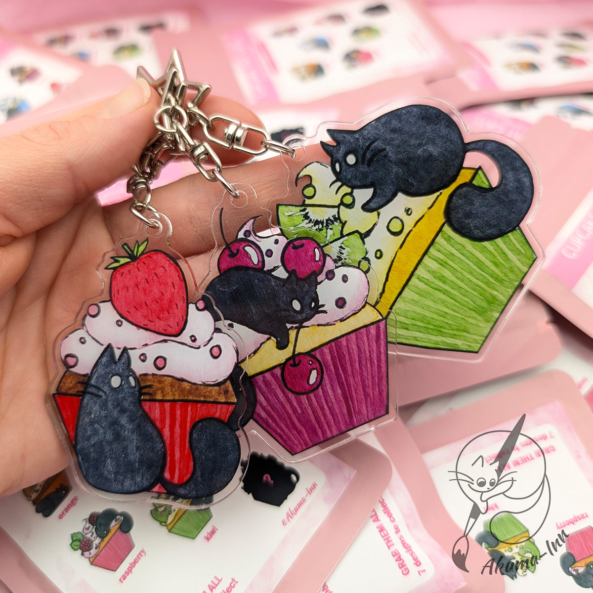 Mystery Keychain - Cupcake