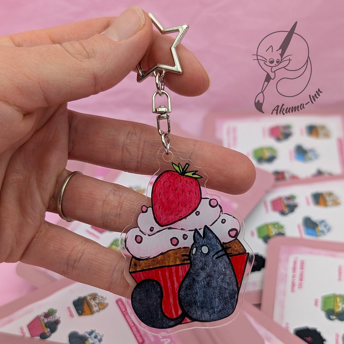 Mystery Keychain - Cupcake