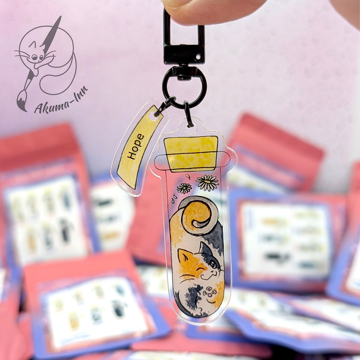 Mystery Keychain - Fiolki