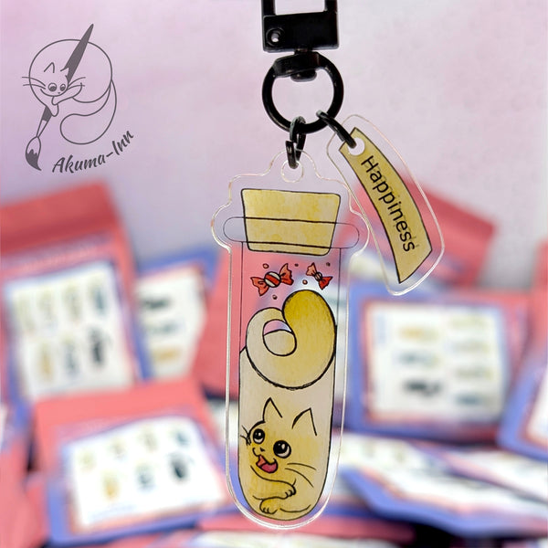 Mystery Keychain - Fiolki