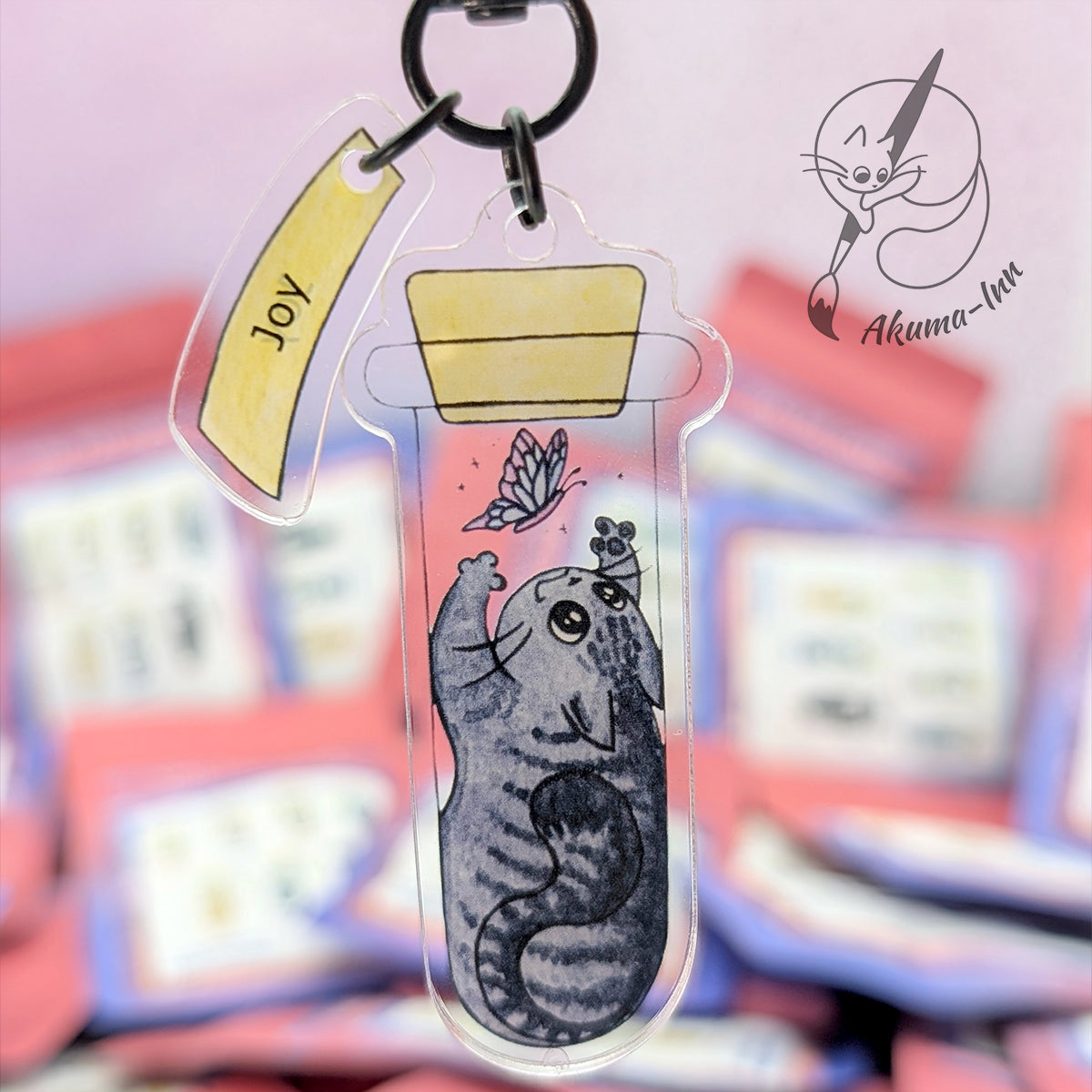 Mystery Keychain - Fiolki