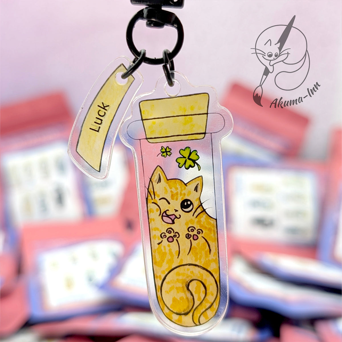 Mystery Keychain - Fiolki