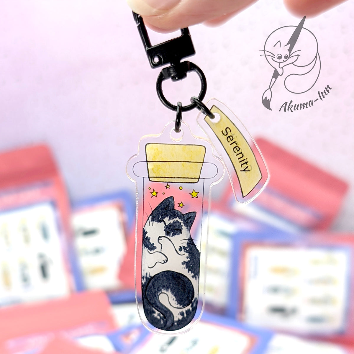 Mystery Keychain - Fiolki