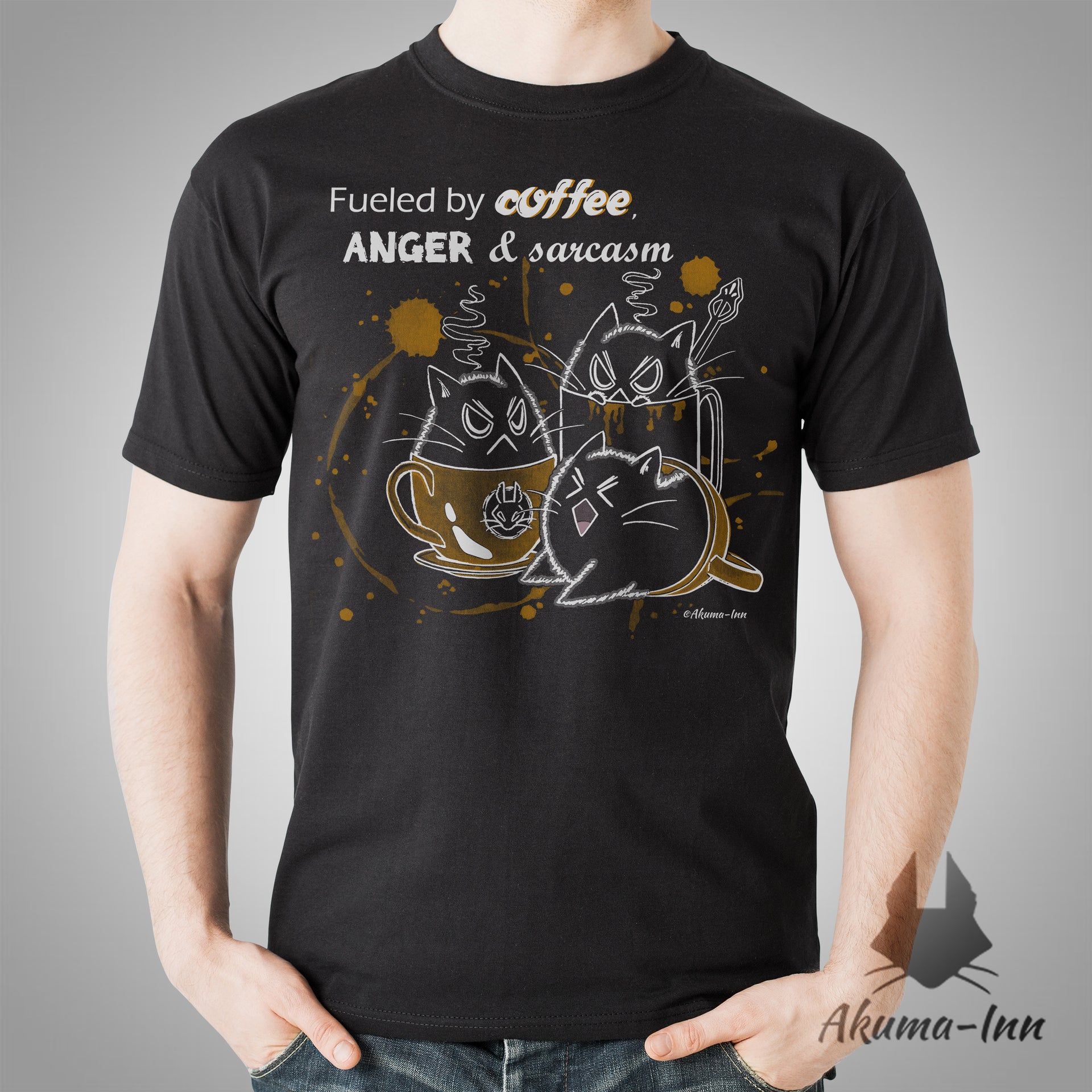 Koszulka Espresso - Fueled by coffee