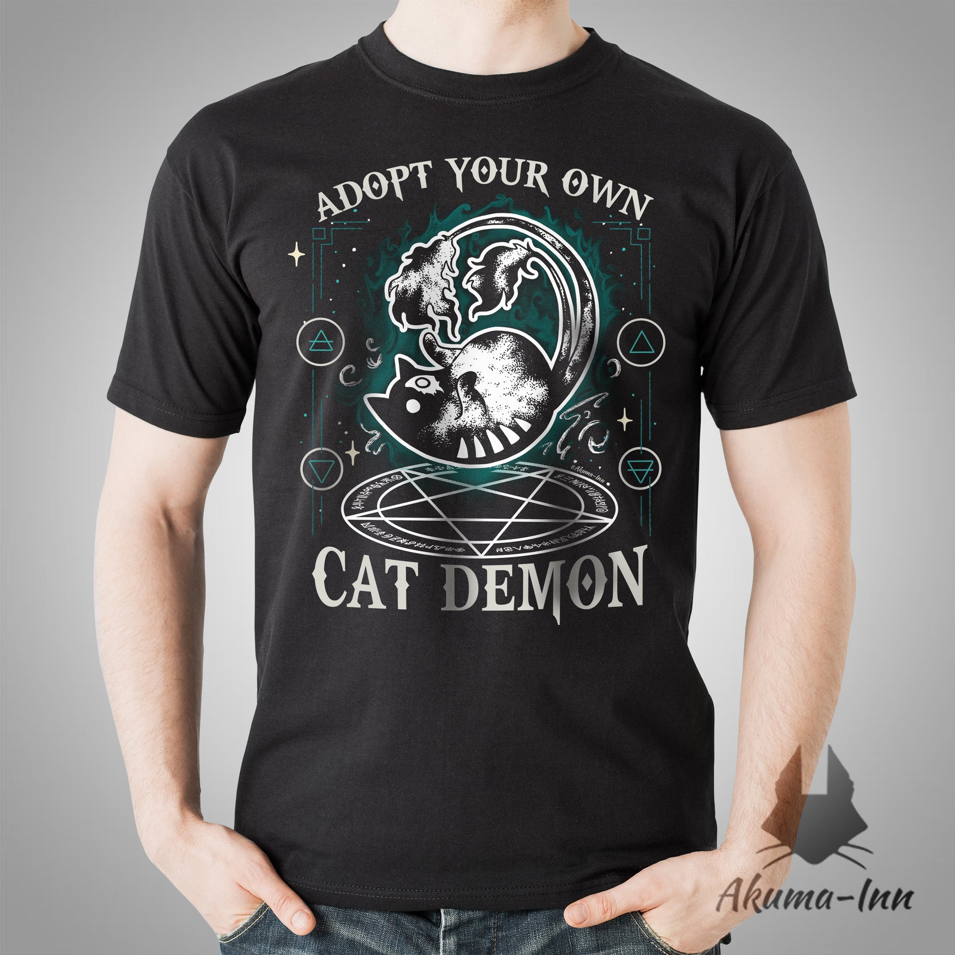 T-shirt Spirit - Cat Demon