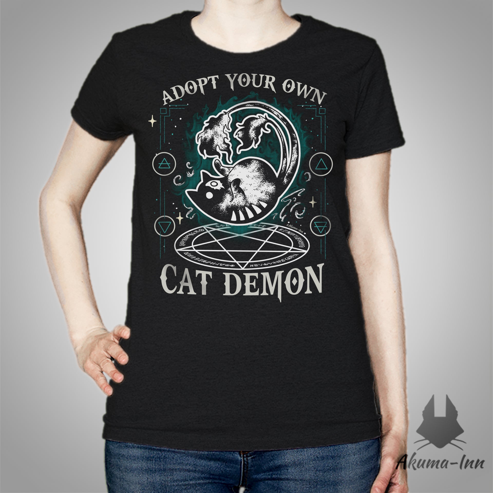 T-shirt Spirit - Cat Demon