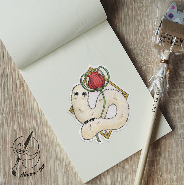 Sticker Witch Hat Atelier - Brushbuddy Flower