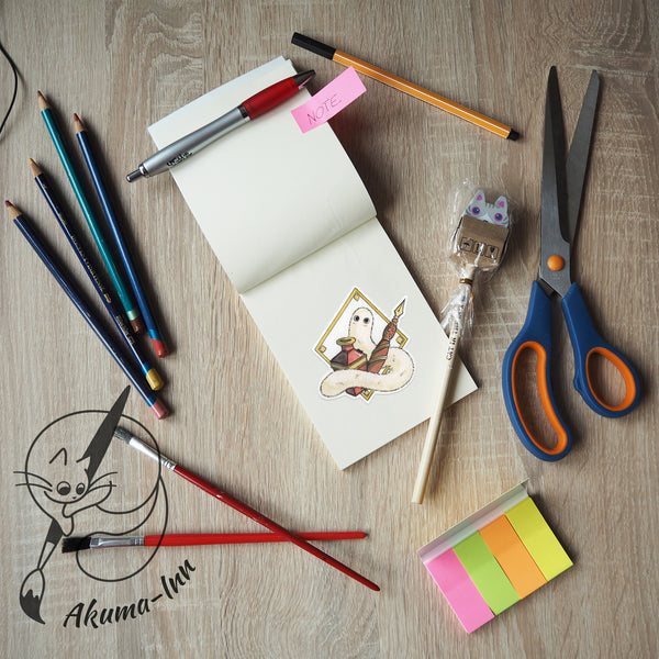 Sticker Witch Hat Atelier - Brushbuddy Ink Pen