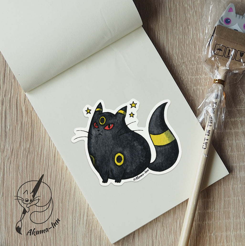 Naklejka Eevee - Umbreon