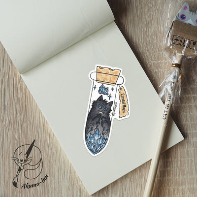 Sticker Evil Vials - Crystal Magic