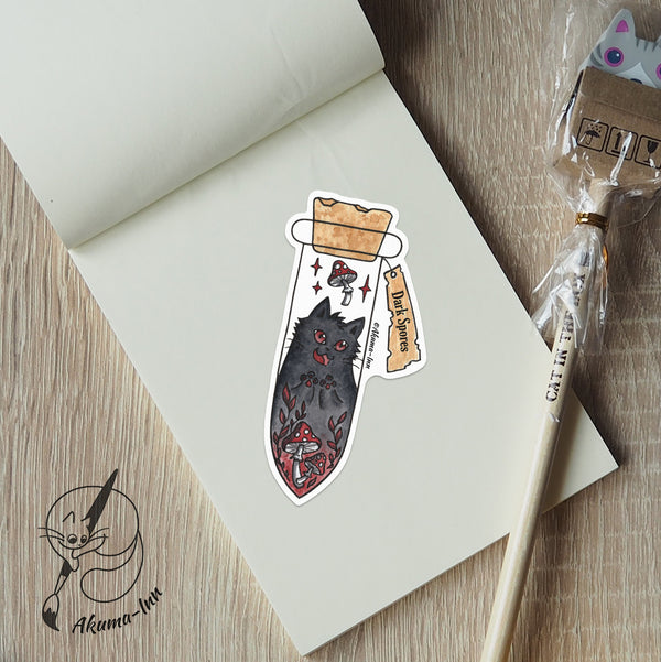 Sticker Evil Vials - Dark Spoores