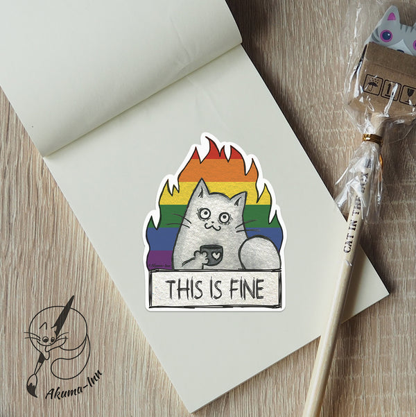 Naklejka LGBTQ+ Rainbow