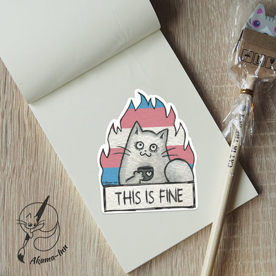 Naklejka LGBTQ+ Trans