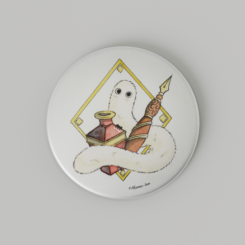 Przypinka Anime Witch Hat Atelier - Brushbuddy Ink Pen