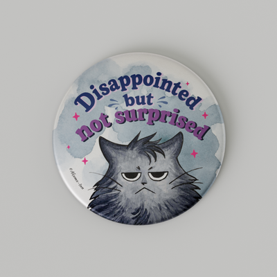 Przypinka Grumpy Cat - Disappointed