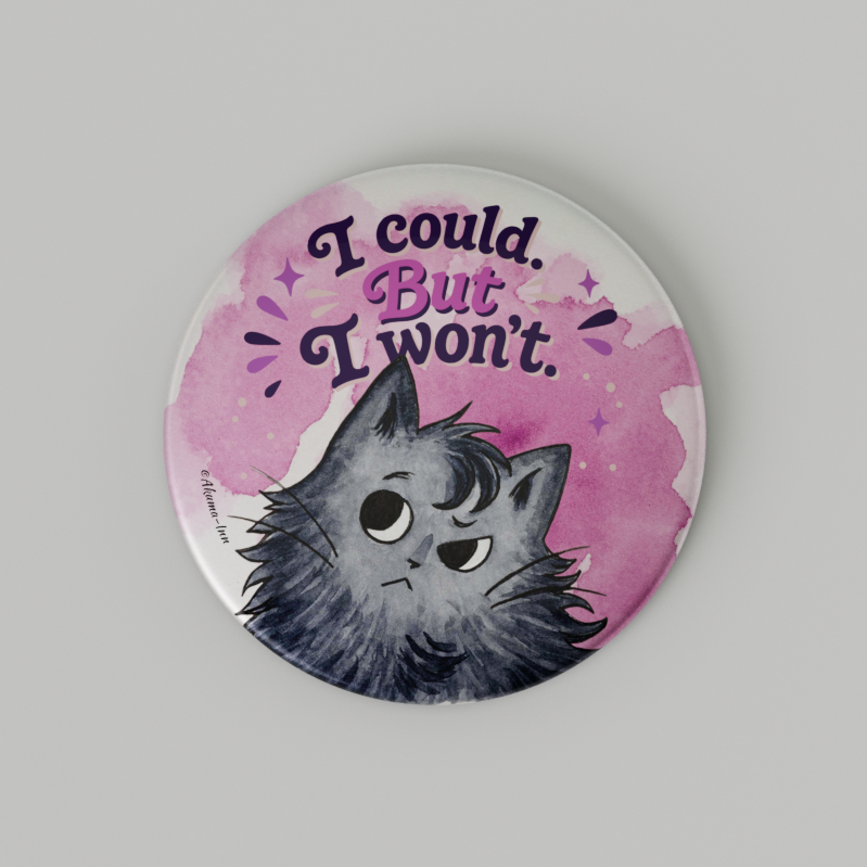 Przypinka Grumpy Cat - I could