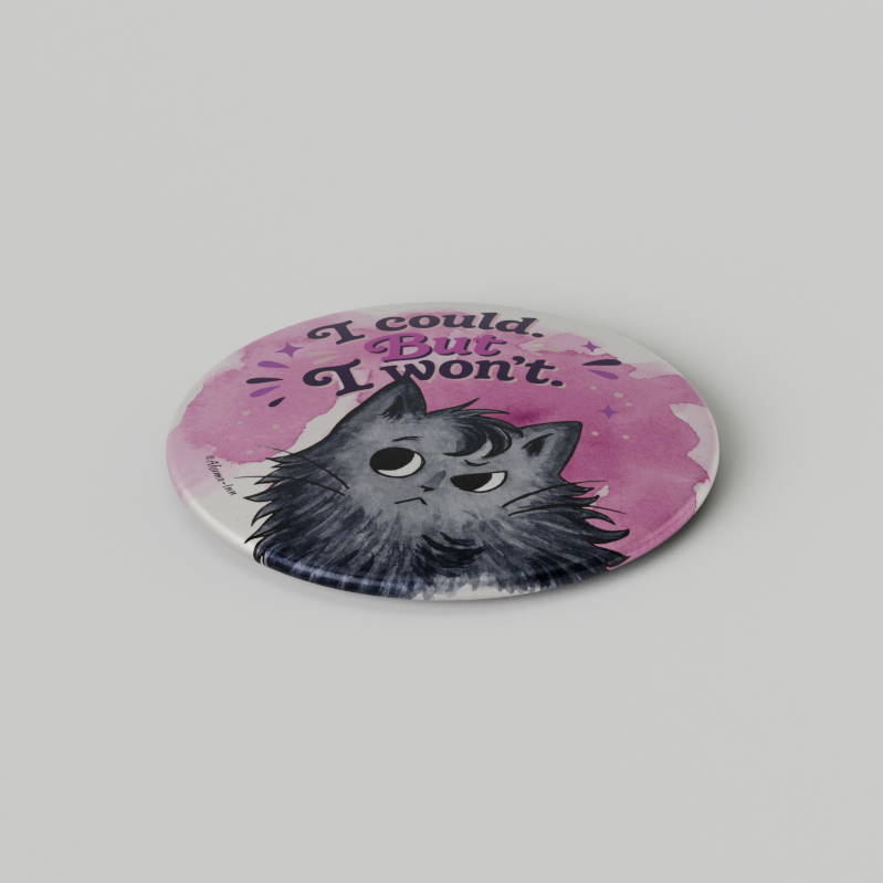 Przypinka Grumpy Cat - I could