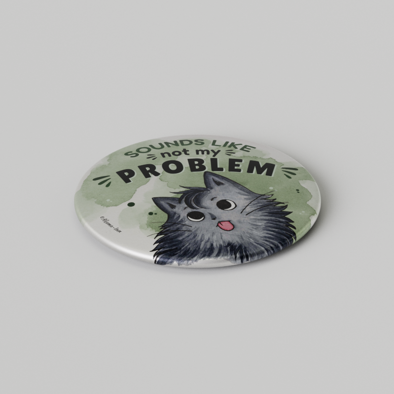 Przypinka Grumpy Cat - Problem
