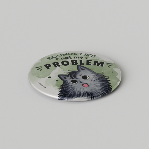 Przypinka Grumpy Cat - Problem