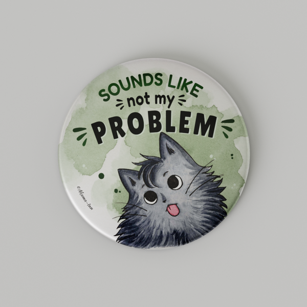 Przypinka Grumpy Cat - Problem
