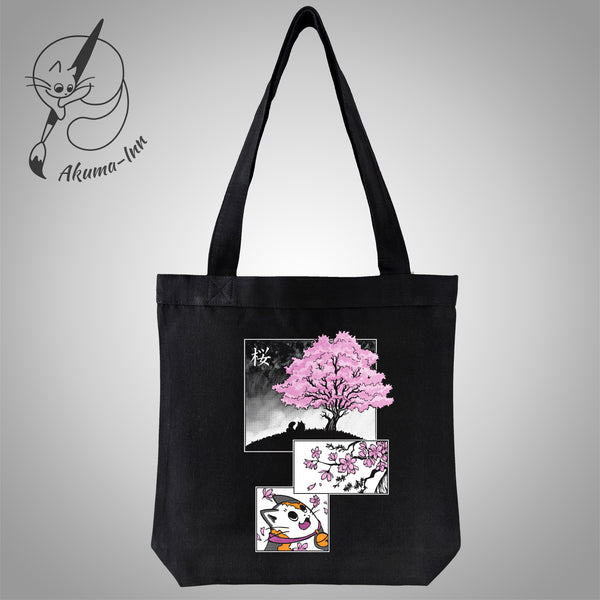 Torba/Worek Maneki Neko Sakura