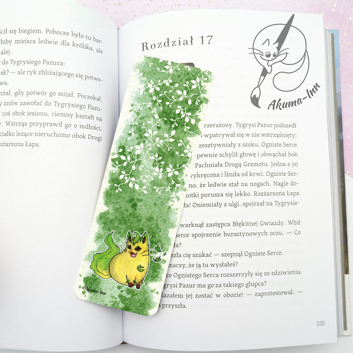 Zakładka Eevee - Leafeon